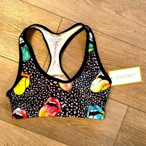GOLDSHEEP NWT Rolling Stones design  workout top, small 
Great as a gift